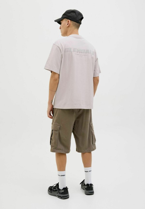 JCOINTERLUDE EASTER TEE CREW NECK - T-Shirt print - lilac marble