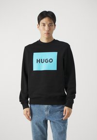 HUGO DURAGOL - Bluză de molton - black