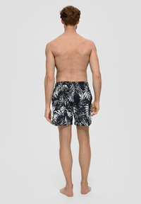 s.Oliver MIT ALL OVER PRINT - Peldēšanas šorti - navy
