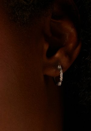 Lucardi STATEMENT - Boucles d'oreilles - silver white