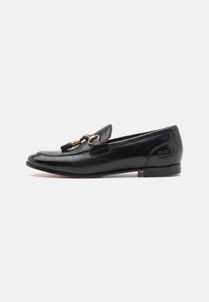 SCARLETT - Moccasins - black/red/gold