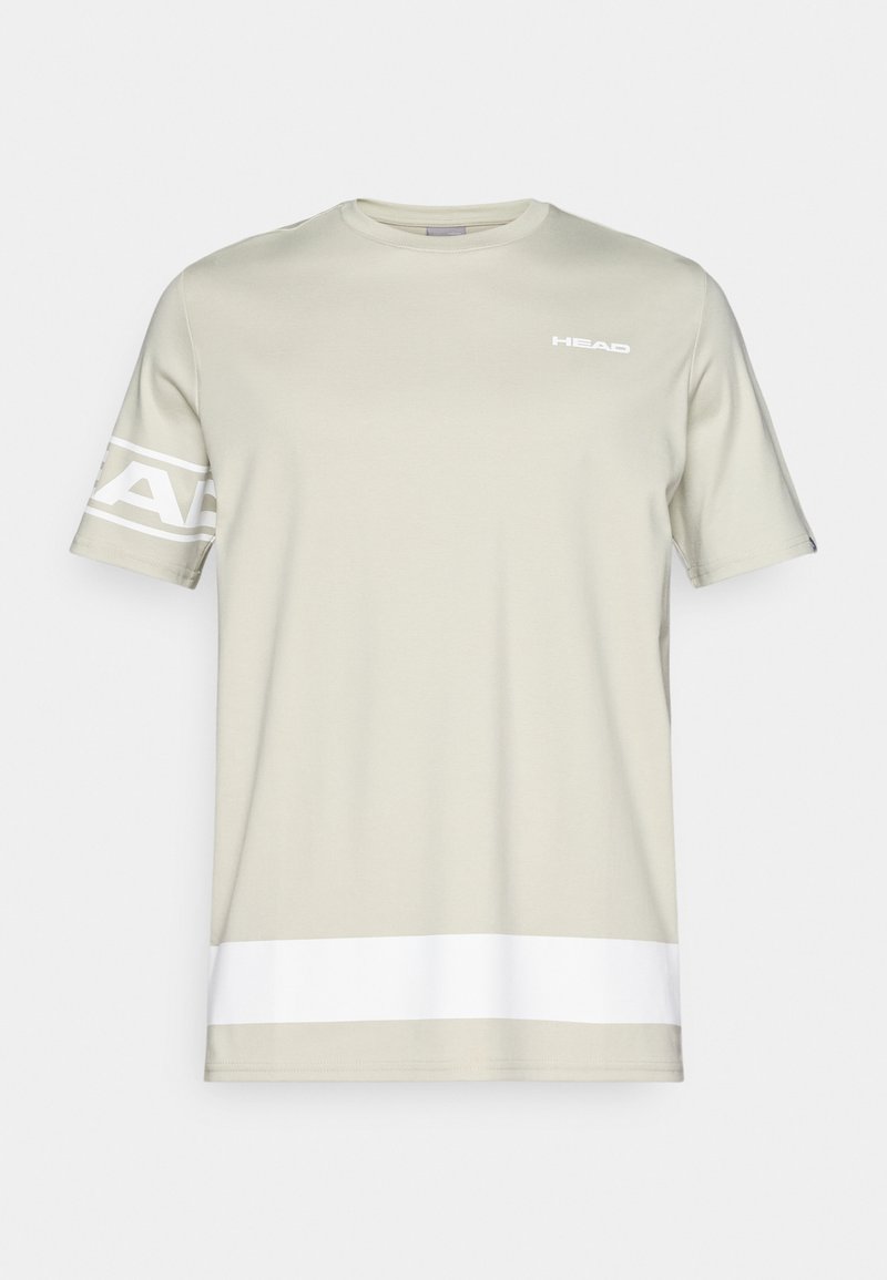 Head T-shirt print grijs