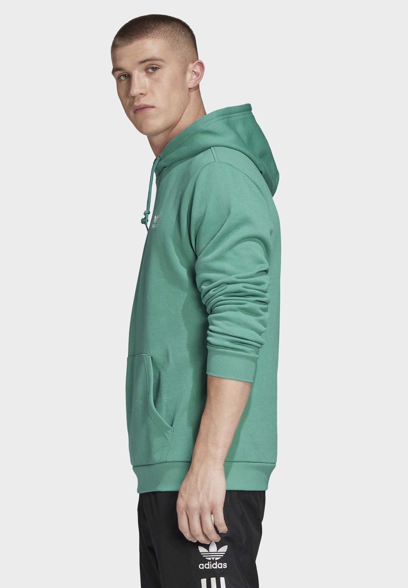 adidas Originals TREFOIL ESSENTIALS HOODIE Kapuzenpullover adidas Originals Herren Trefoil Essentials Hoodie Weiß
