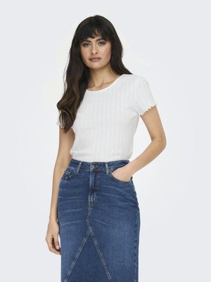 ONLY ONLCARLOTTA - T-shirt basique - white
