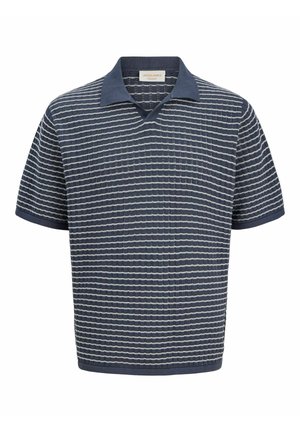 Jack & Jones, JACK & JONES POLOSHIRT JORNANTUCKET - Polo - odyssey gray