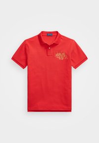 LUNAR NEW YEAR TRIPLE-PONY POLO SHIRT - Polo - red