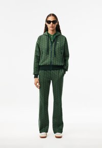 Lacoste Tröja med dragkedja - sinople khaki