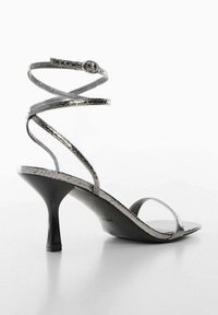 Mango Sandals - silver-coloured