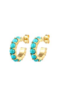 Elli HOOPS BOHO - Øreringe - gold-coloured