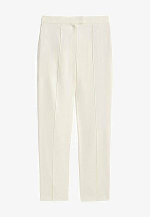 STRAIGHT FIT - Trousers - beige