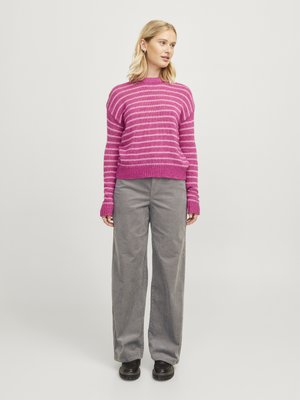 JXGELLY WIDE CORD PANT - Wide Leg - gray flannel