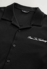 Next REGULAR FIT - BUTTON THROUGH - Chemise - black text