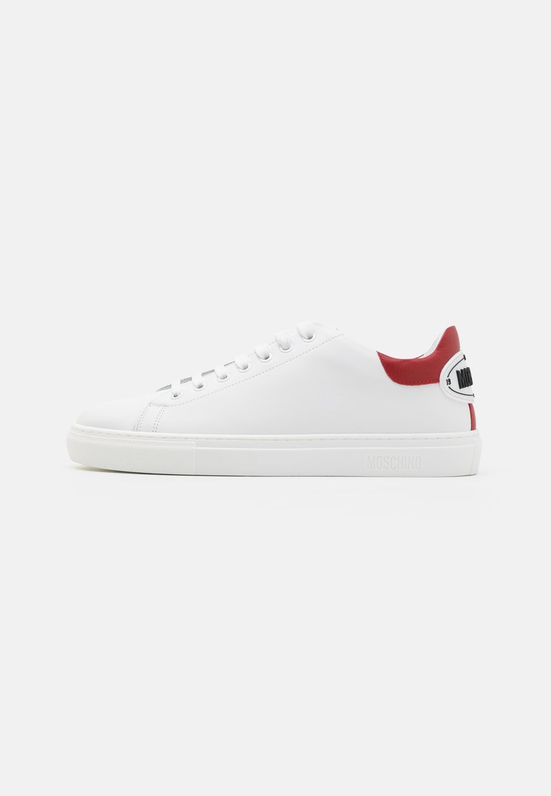 MOSCHINO UOMO - Trainers - bianco/rosso