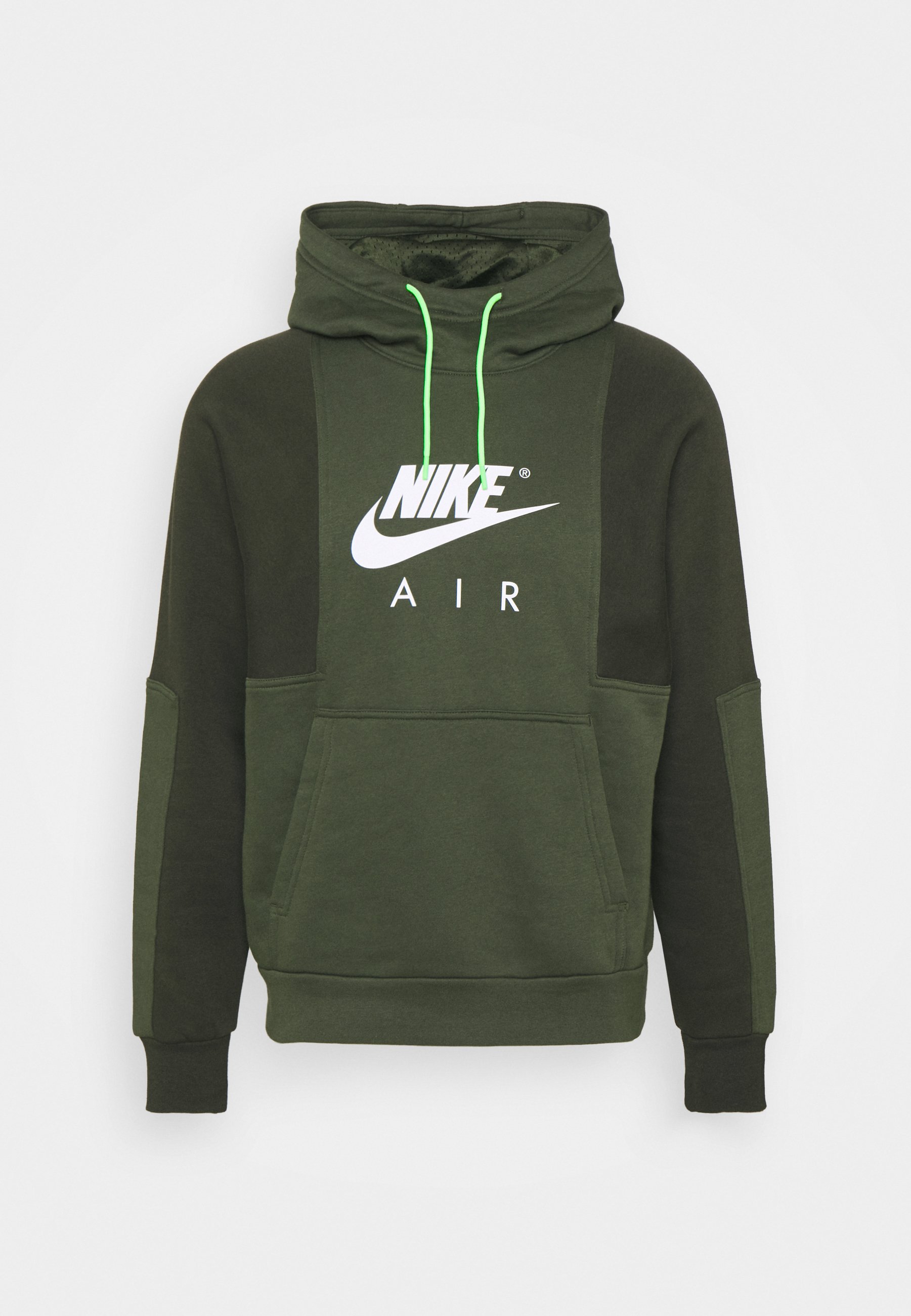 nike pullover green