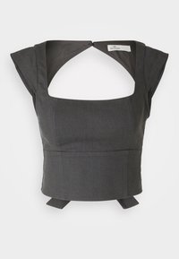 EMEA SLIM CAP SLEEVE - Palaidinė - volcanic ash