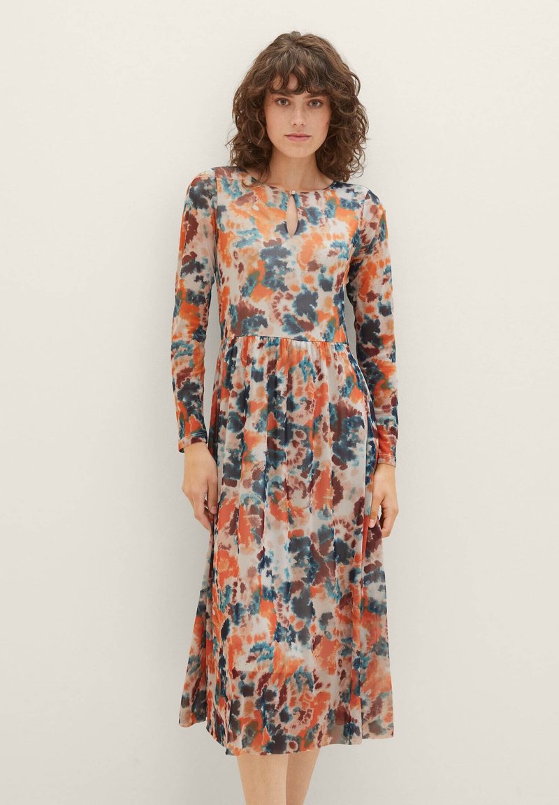 orange and grey dress Irie Maxi Dress