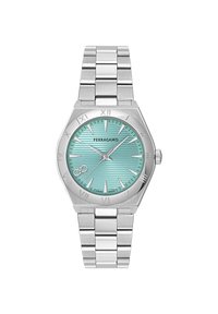 Unselected, silver-coloured and acqua