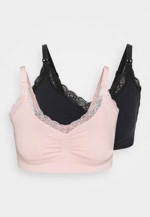 SEAMLESS NURSING BRA 2 PACK - Trojúhelníková podprsenka - multi-coloured