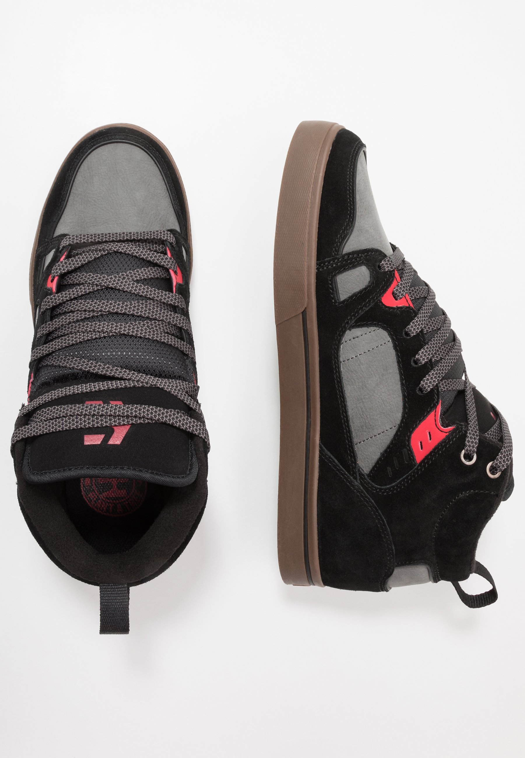 Etnies AGRON Skatesko blackgreyred Zalando.no Etnies AGRON Skatesko blackgreyred Zalando.no