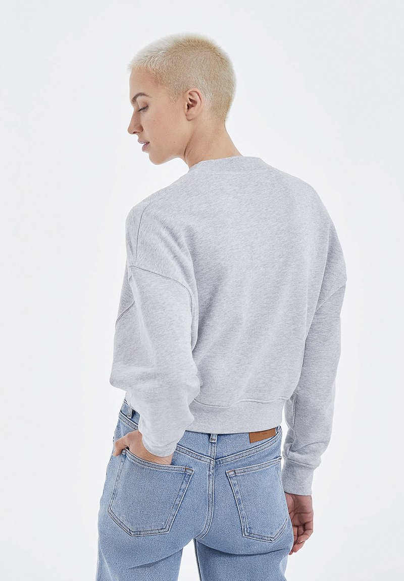 Damen Bekleidung | The Kooples Sweatshirt grey melange/grau - PD60668 Damen Bekleidung | The Kooples Sweatshirt grey melange/grau - PD60668