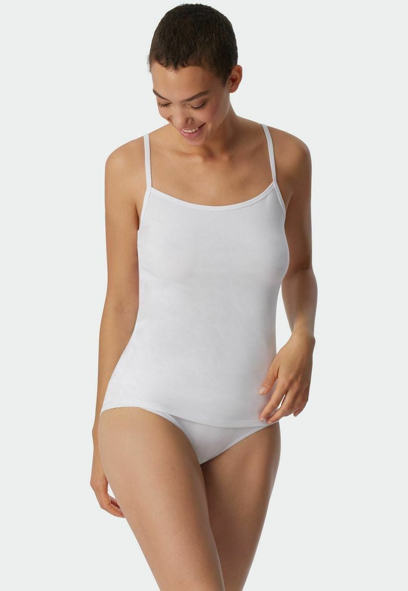 uncover by Schiesser 4ER PACK - Undershirt - weiß