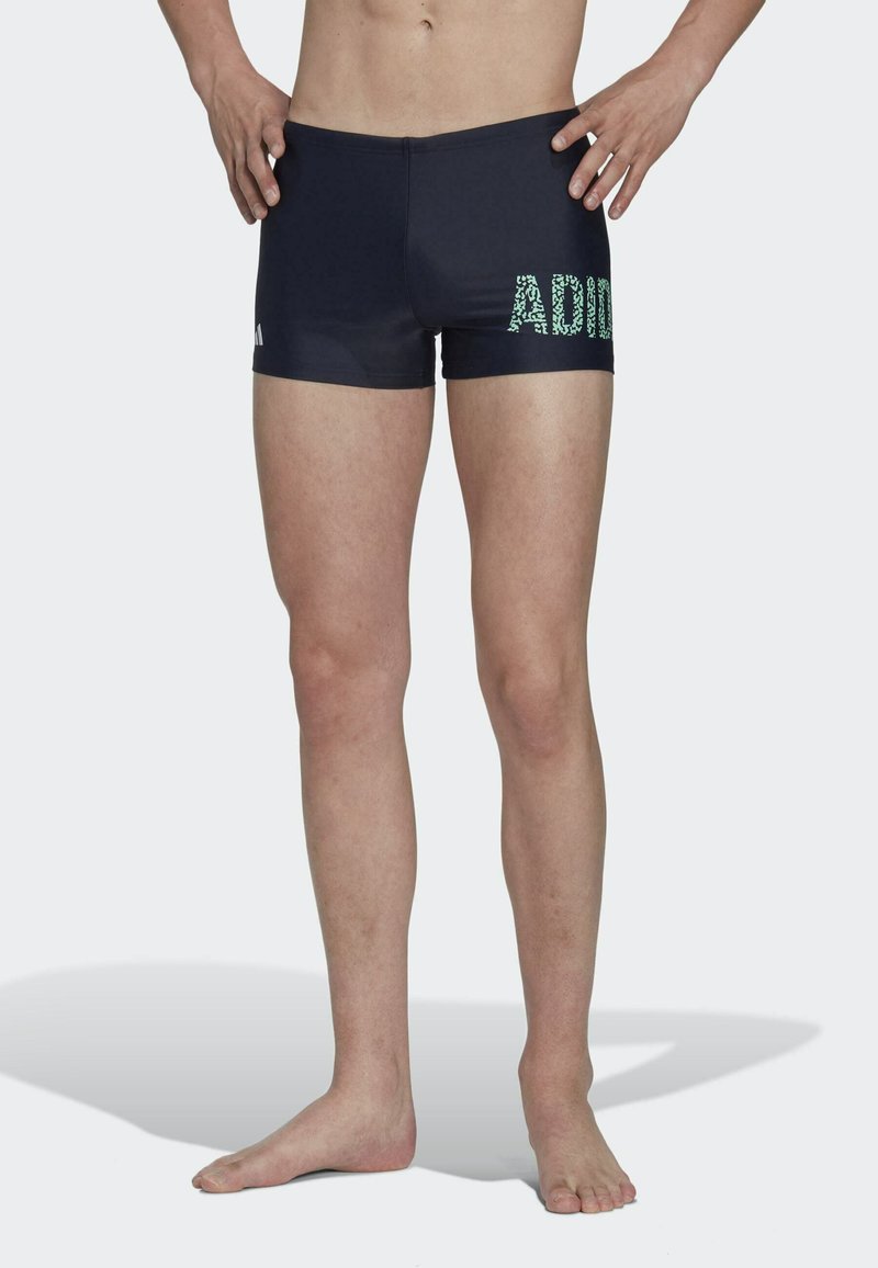 adidas Performance WORDING Swimming trunks legend ink pulse mint/mint Zalando.de
