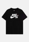 TEE LOGO UNISEX - Tričko s potlačou - black