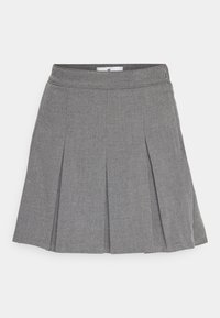 ULTRA HIGH-RISE PLEATED SKATER SKORT - Faltenrock - BC21 MEDIUM HEATHER GREY