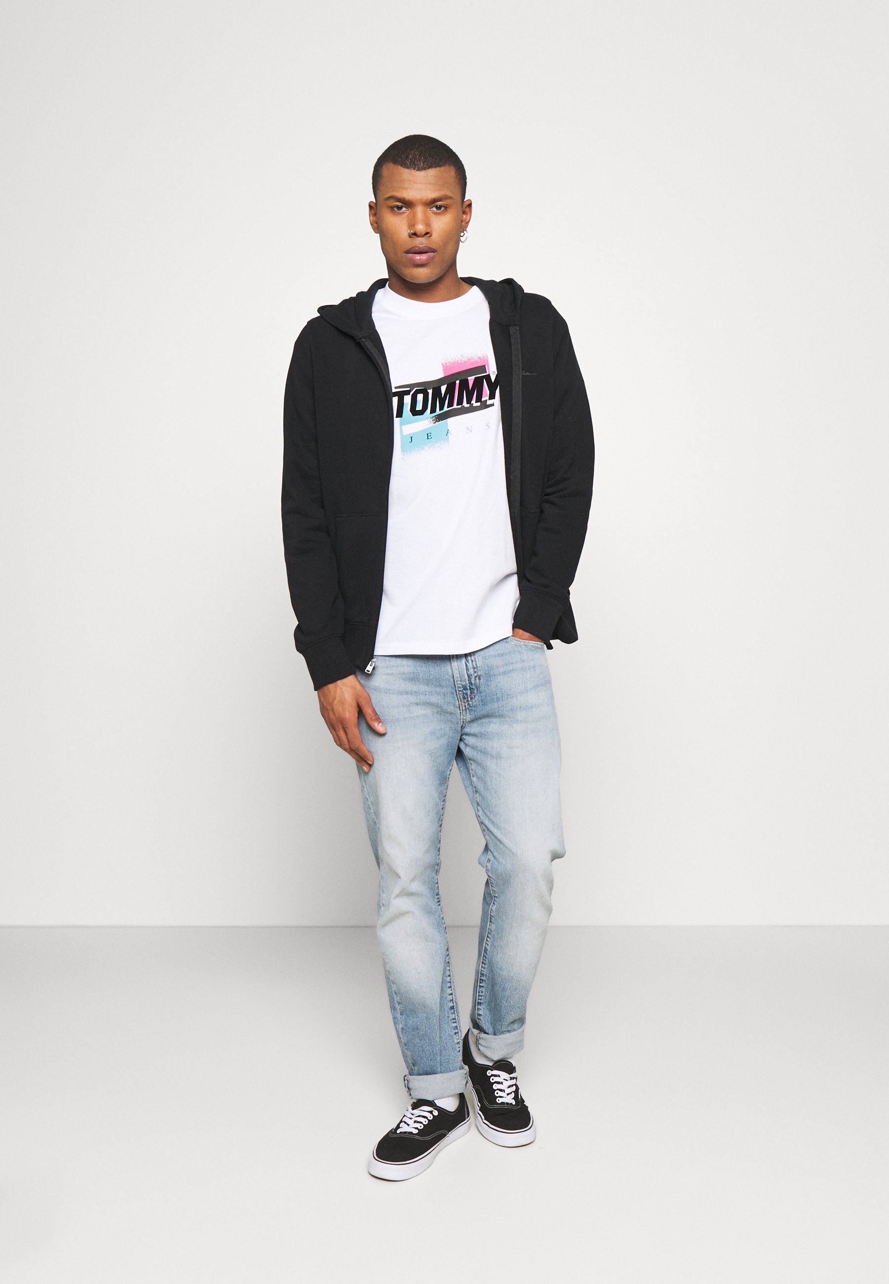 Hollister Co. Sudadera con cremallera - black/negro - Zalando.es