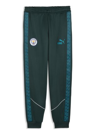 MANCHESTER CITY FC KING ANTHEM PANT - Article de supporter d'équipe de club - green terrain-tropical blue