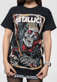Paradiso Clothing METALLICA REAPER - Print T-shirt - black