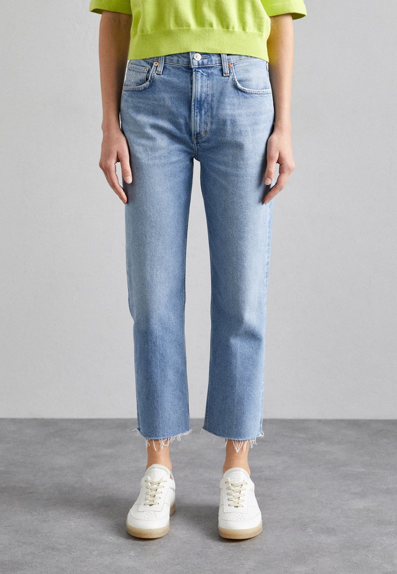 Citizens of Humanity - DAPHNE CROP - Jeans Straight Leg - mirage/light indigo, Vergrößern