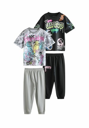 REGULAR FIT - JOGGER  2 PACK SET - Pyjama set - multi graffiti skate