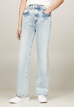 Jean bootcut - light-blue denim