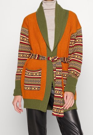 Chaqueta de punto - camel