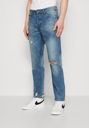 Brave Soul MEXICOMB - Τζιν χαλαρής εφαρμογής - blue wash