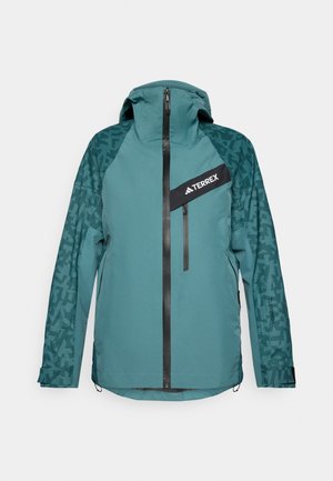 adidas Terrex Hardshell-jas - aurora ivy/preloved teal