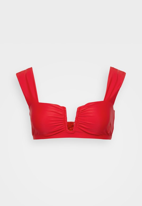 BELIRA  - Bikini top - dark chilli3