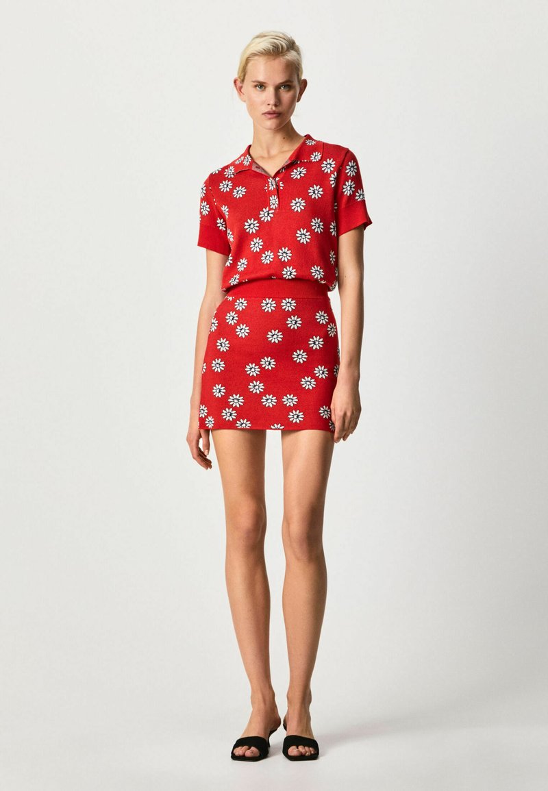 Pepe Jeans Minirok donkerrood Pepe Jeans Minirok donkerrood