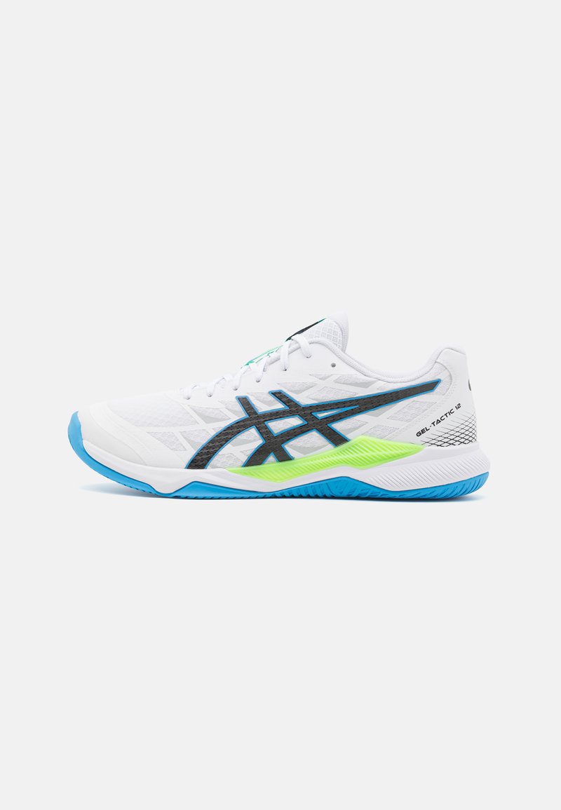 ASICS GEL-TACTIC 12 - Röplabdacipők - white/lime burst