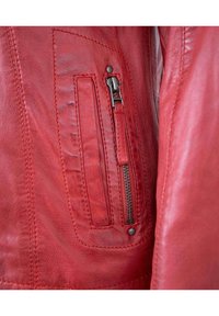 7eleven ZIZA - Lederjacke - rot