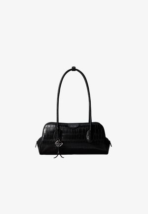 Calvin Klein, EMBLEM TRIO - Τσάντα χειρός - black
