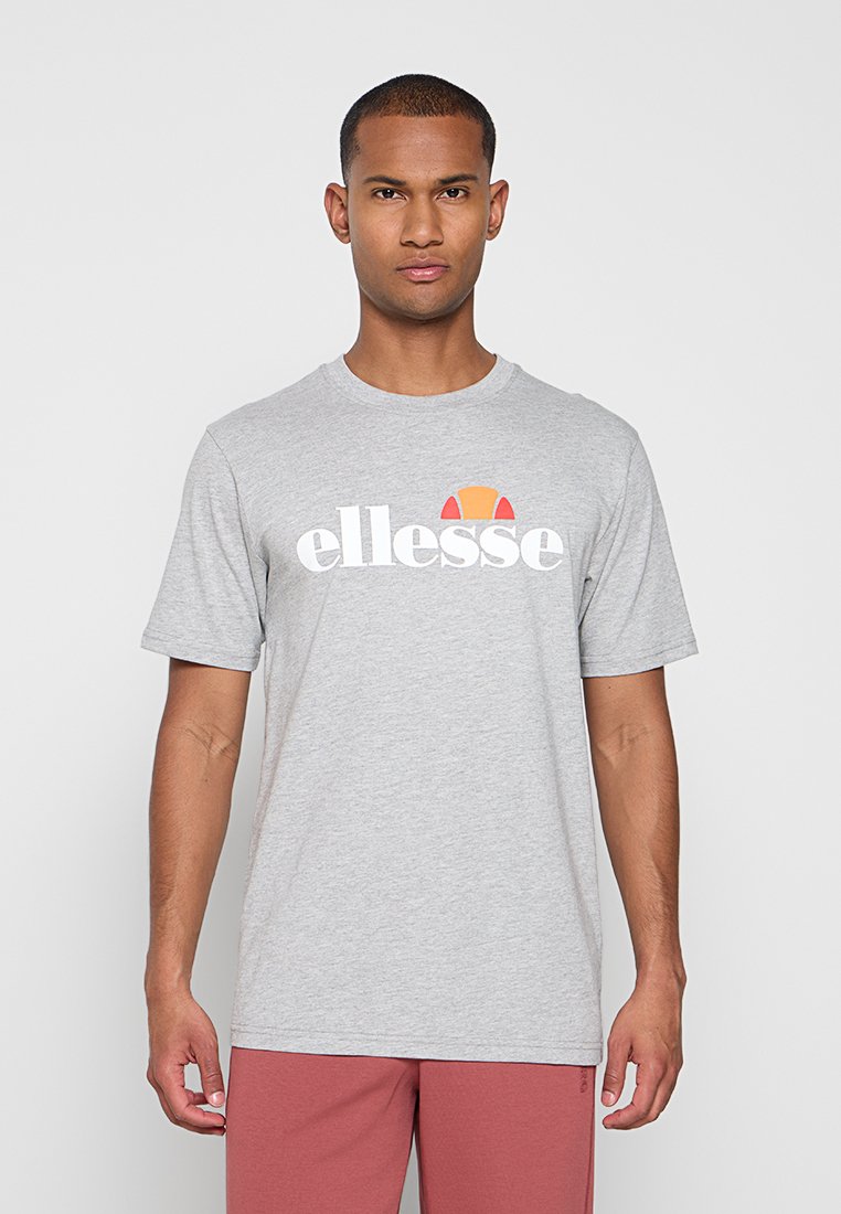 Ellesse T-shirt print lichtgrijs