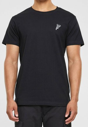 T-shirt con stampa - black