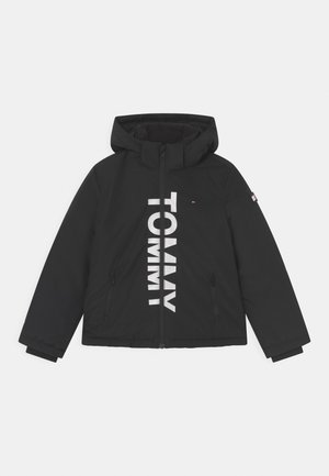 PADDED PRINT - Winterjas - black