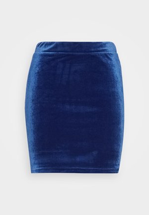Pieces PCJOANNA SKIRT - Miniseelik - mazarine blue