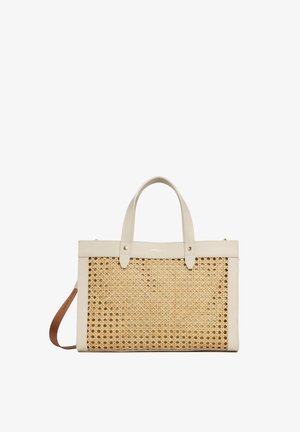 LANCASTER CANNAGE ROTIN - Shopping bag - beige