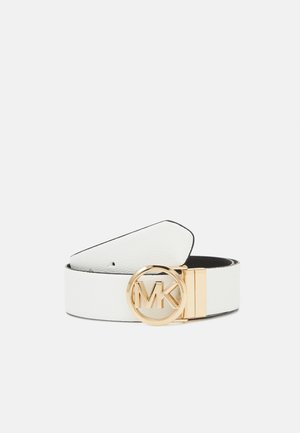 REVERSIBLE BELT - Öv - optic white/black/gold-coloured