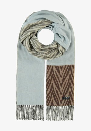 Scarf - bleached denim