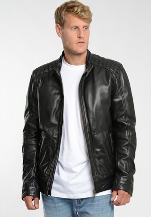 JCC Veste en cuir - black